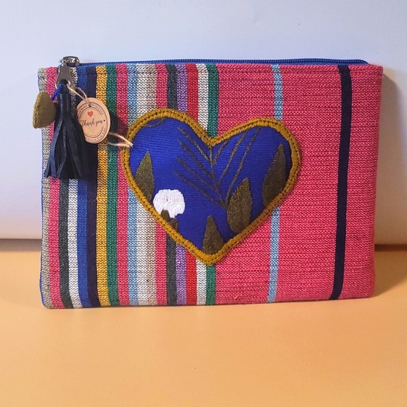 Handmade Mexican Clutch - Picture 1 of 7